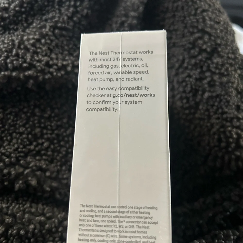 Google Nest Thermostat. Brand new never opened.